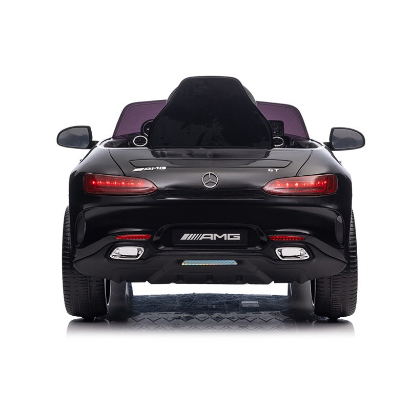 Masinuta electrica pentru copii, Mercedes Benz AMG GT, 2x20W, MP3, USB/SD, suspensie, maxim 35 kg, 12V, negru