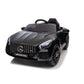 Masinuta electrica pentru copii, Mercedes Benz AMG GT, 2x20W, MP3, USB/SD, suspensie, maxim 35 kg, 12V, negru