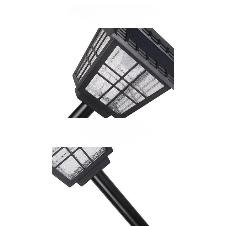 Lampa solara de tip stalp pentru gradina, Smart, Alb Rece